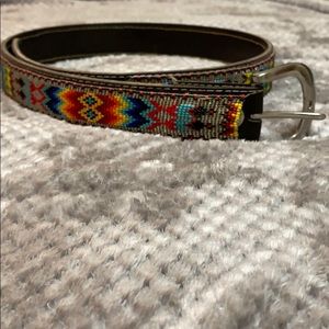 Beaded colorful belt!